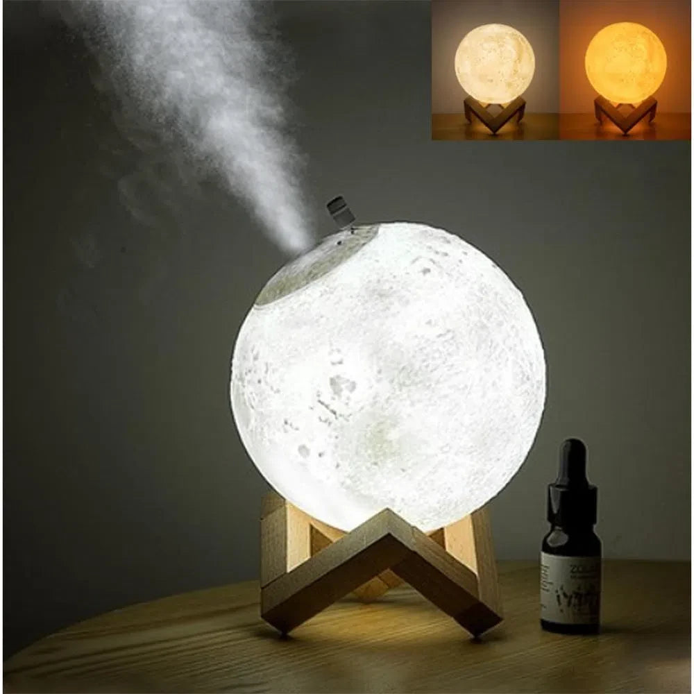 Humidificador Lámpara Luna